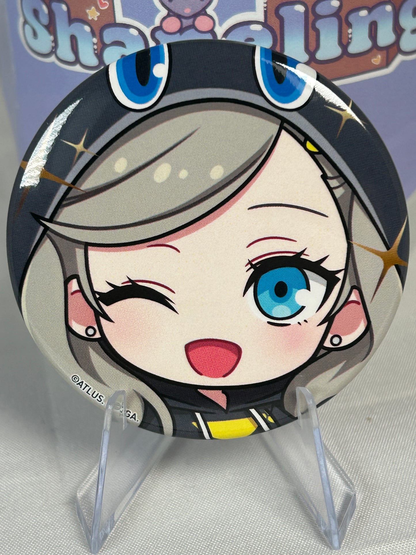 Ann Takamaki Panther Trading Badge Amocafe Persona 5 Royal
