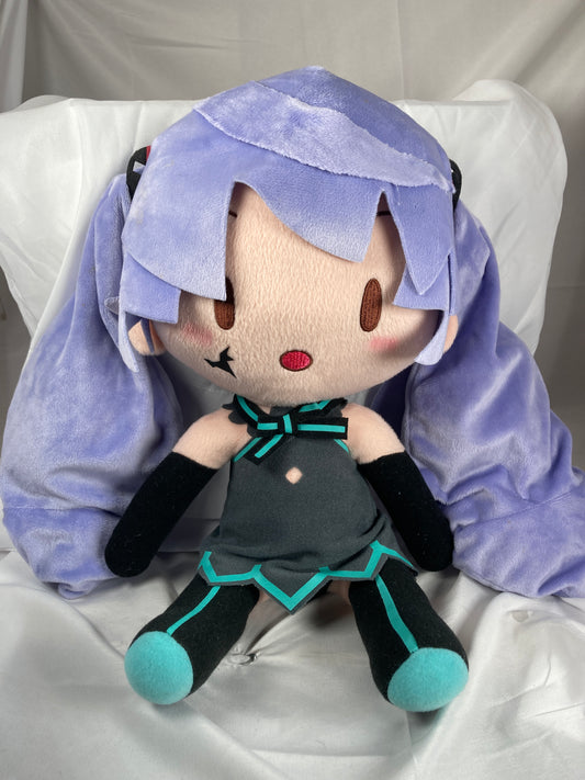Hatsune Miku Ghost Ver. Fuwa Fuwa Prize Plush Project DIVA SEGA