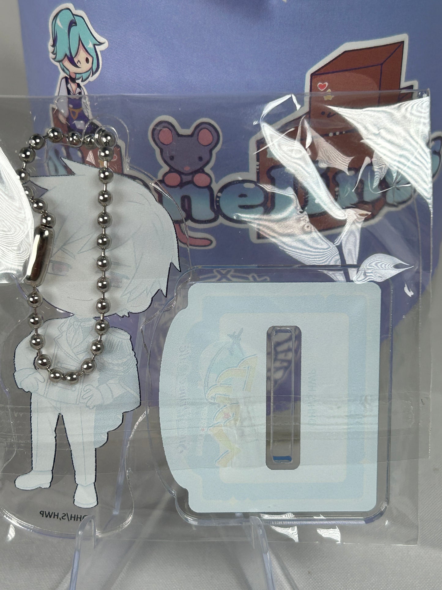 Prussia Snow Prince Café Mini Acrylic Stand Hetalia World Stars Amo Café