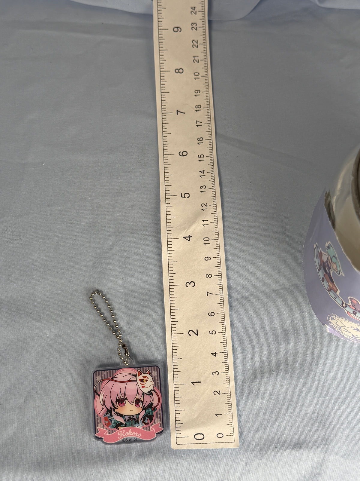 Hata no Kokoro Acrylic Keychain Touhou Project NIC Vol 2