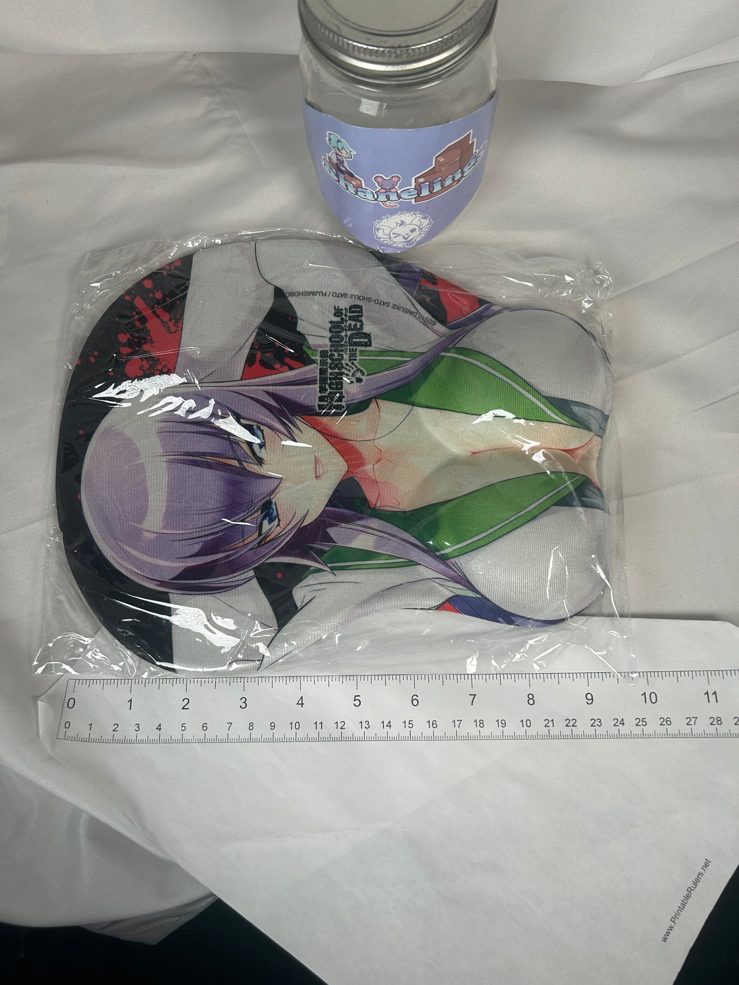 Saeko Busujima Oppai Mousepad Highschool of the Dead 2010