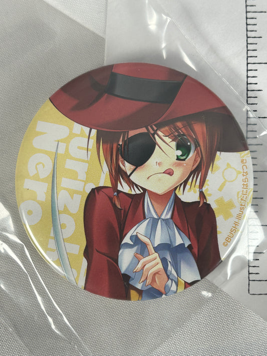 Yuzurizaki Nero Pirate Portrait Badge Button Milky Holmes