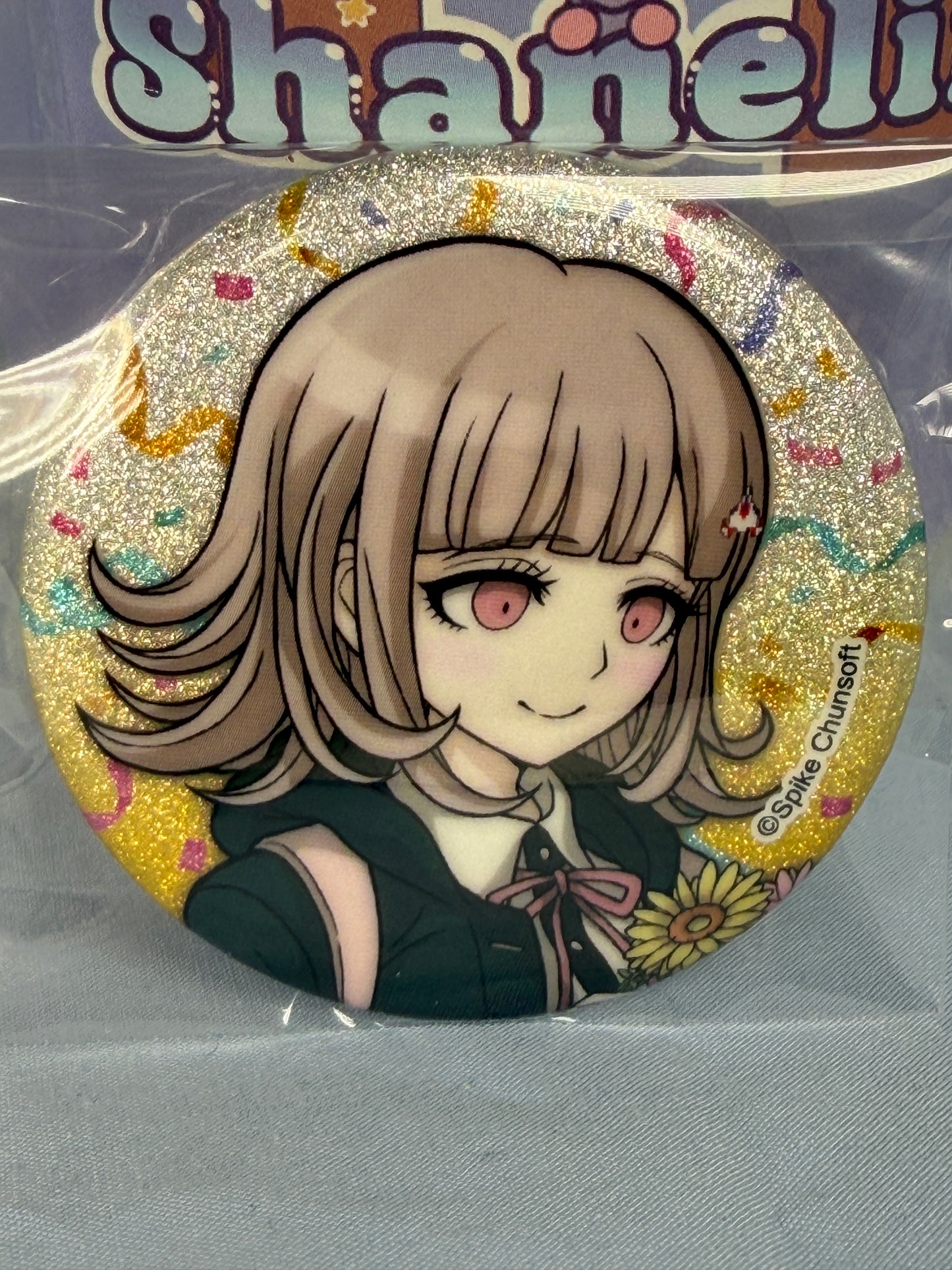 Chiaki Nanami Glitter Can Badge Super Danganronpa 2 Party Preparation Vol 2