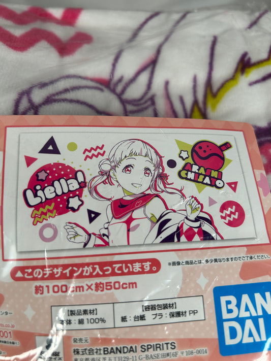 Liella! Chisato Arashi Decorative Towel J Prize Ichiban Kuji F Prize Love Live The Movie
