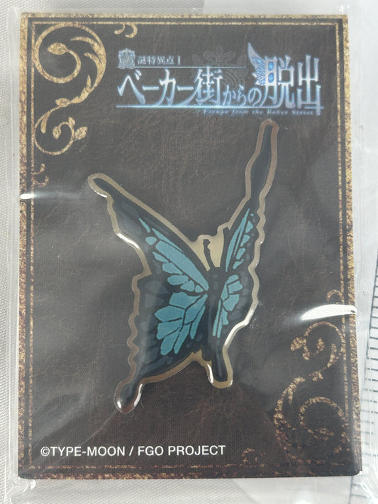 Escape From Baker Street Metal Pin Badge Fate Grand Order