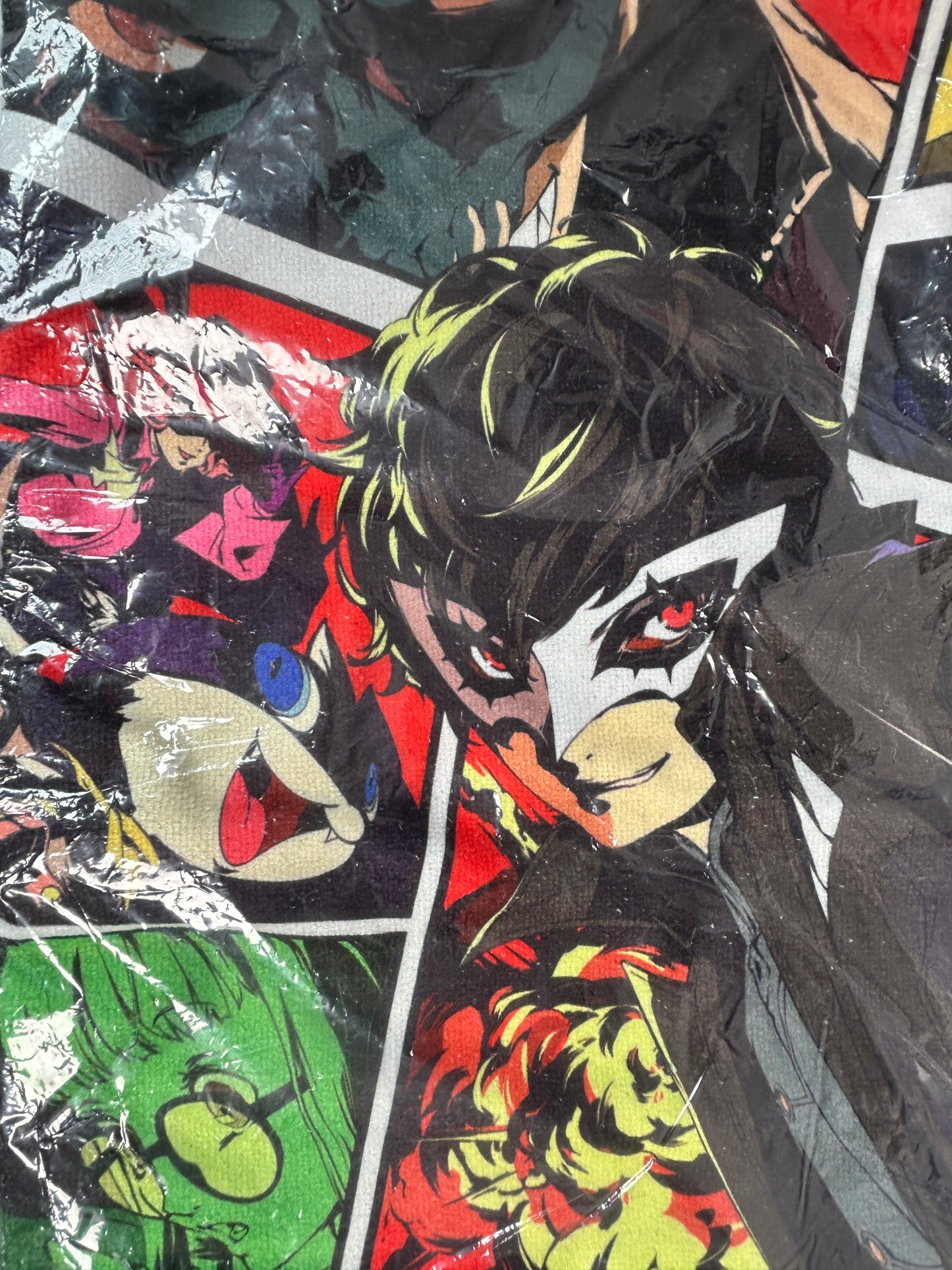 Joker Ren Amamiya Comic Book Style Towel Persona 5 Sega Lottery C Prize
