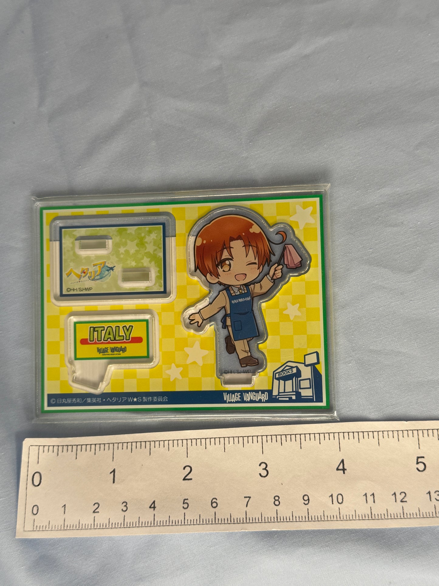 Italy Acrylic Stand Hetalia World Stars x Village Vanguard Collaboration