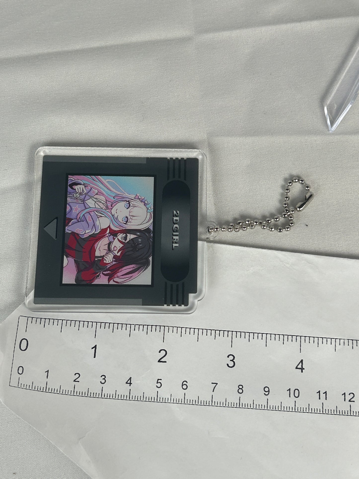 Ame-chan Kangel Gameboy Cartridge Acrylic Keychain Needy Streamer Overload