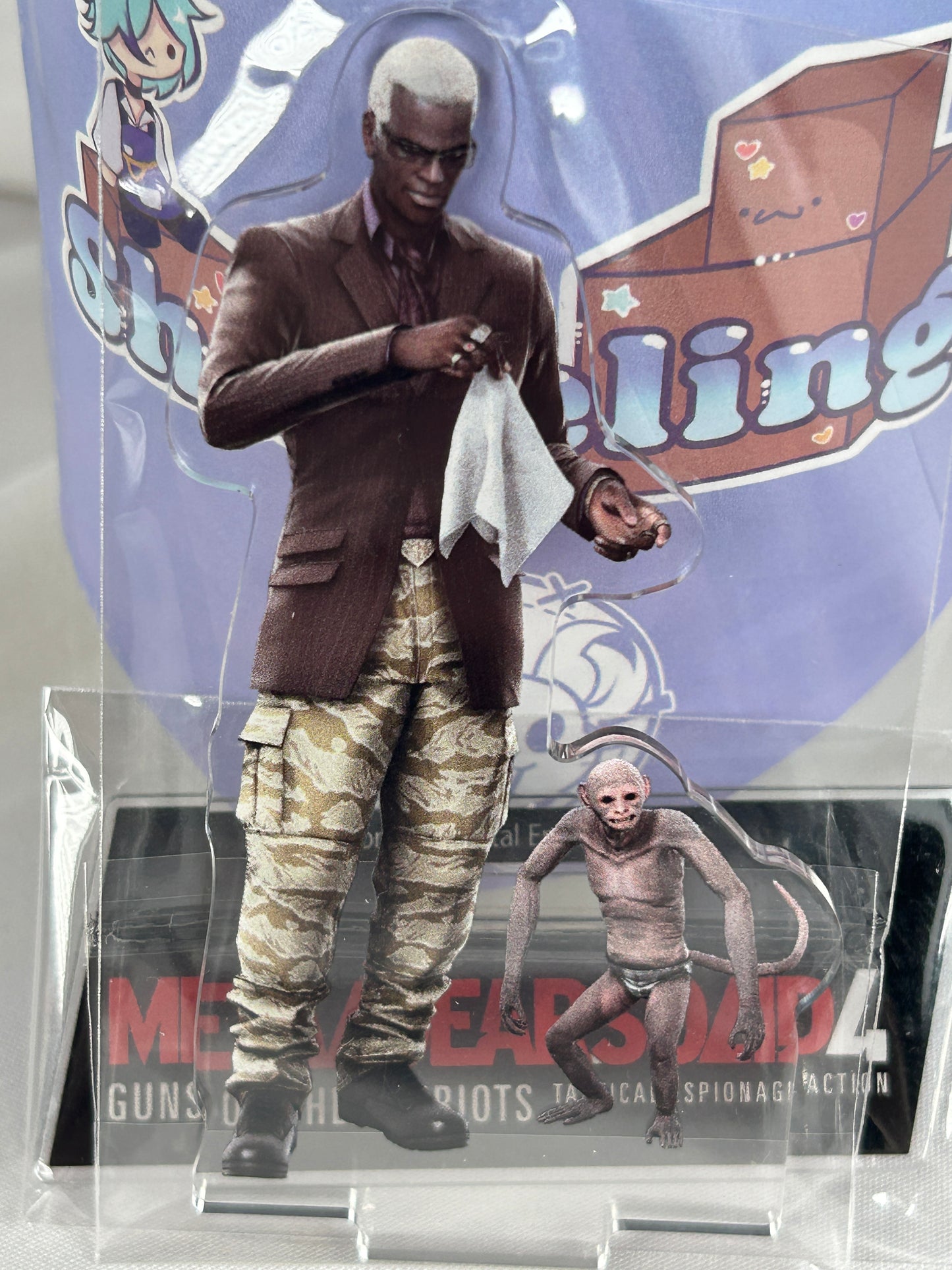 Drebin Little Grey Acrylic Stand Metal Gear Solid 4 Guns of the Patriots