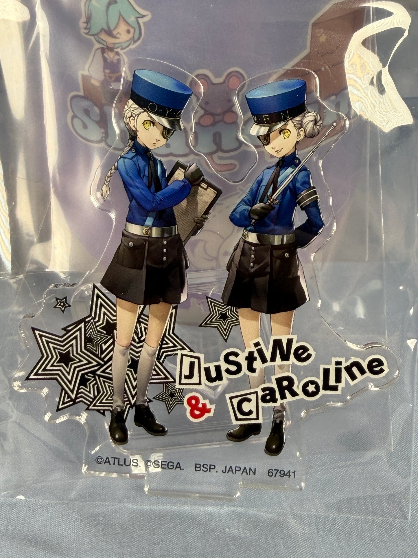Justine and Caroline Acrylic Stand Persona 5 Royal Lottery Ichiban Kuji