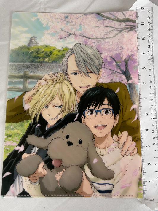 Victor Nikiforov Yuri Plisetsky Yuri Katsuki Clear File Yuri On Ice