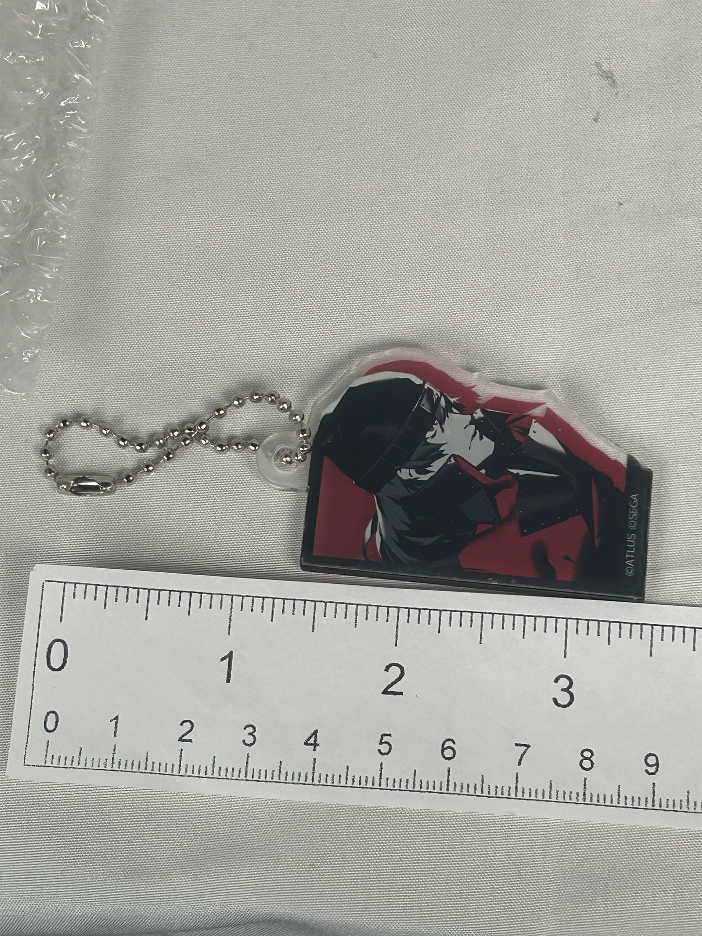 Shinjiro Aragaki Portrait Acrylic Keychain Persona 3 Reload Friend Daiso