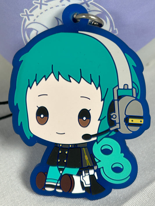 Fuuka Yamagishi Rubber Strap Keychain Persona 3 Reload Petatto Nejimaki