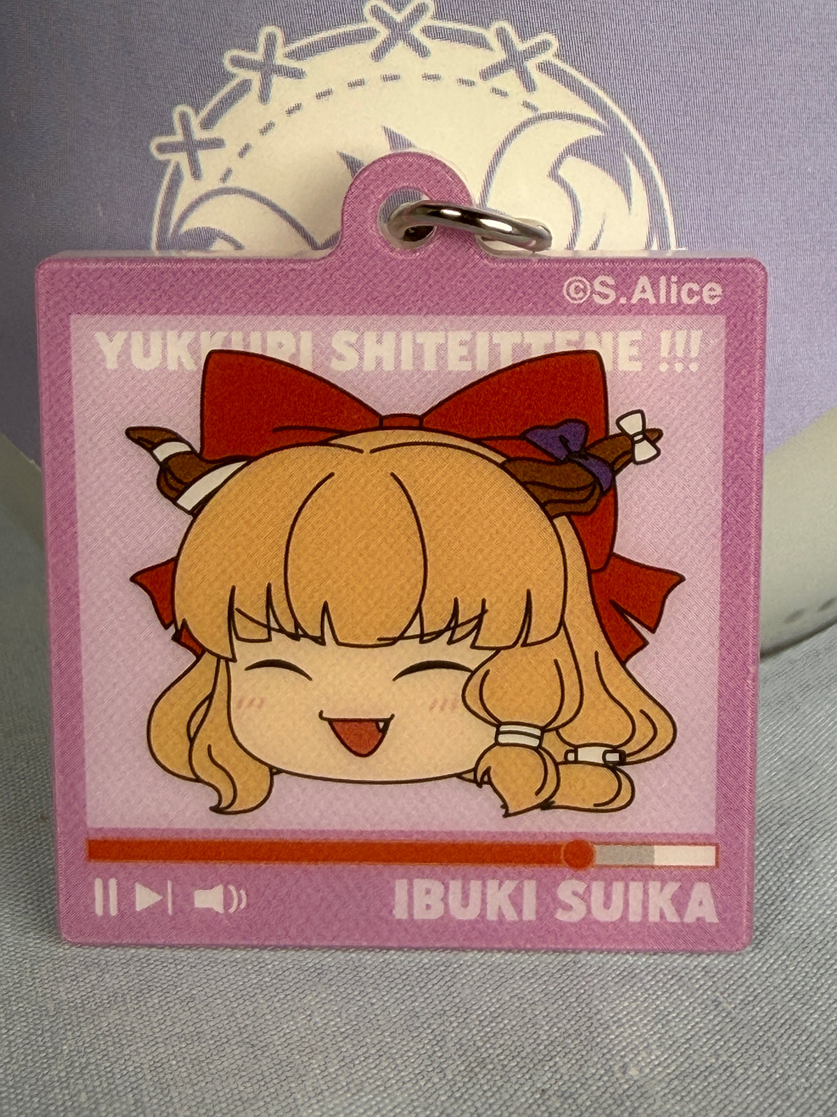 Suika Ibuki Take it Easy! Acrylic Charm Keychain Vol 2 NIC Touhou Project