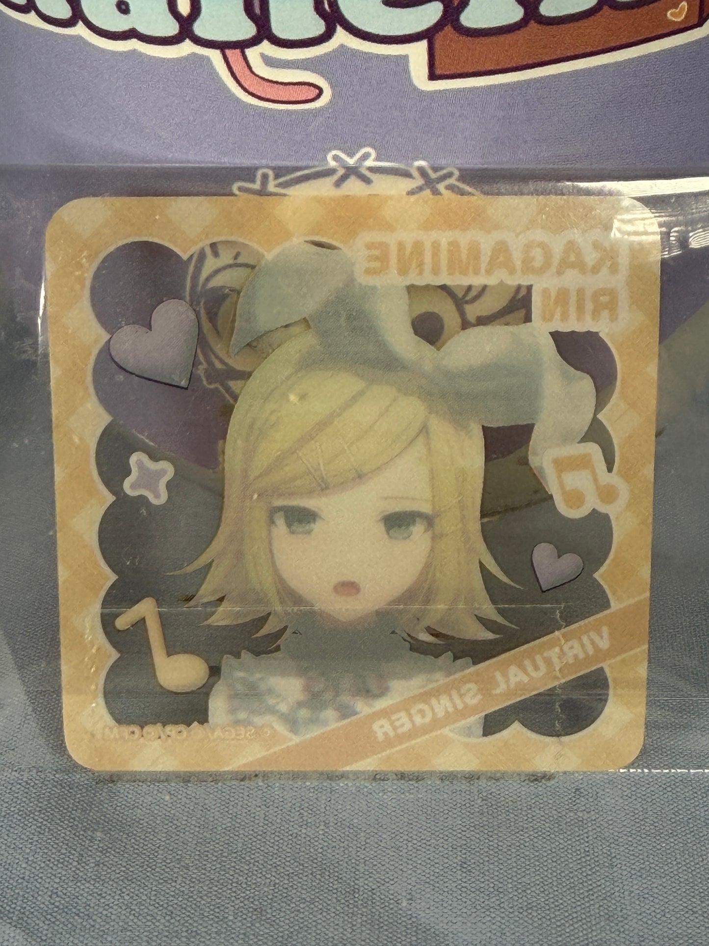 Kagamine Rin Sending My Singing Voice Mini Plastic Display Project Sekai