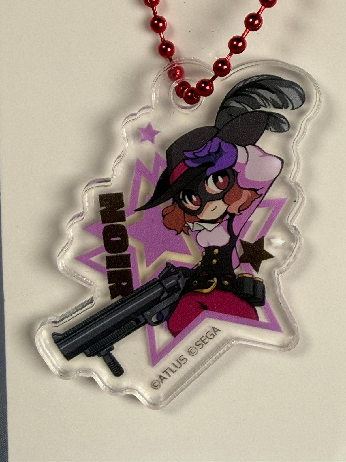 Haru Okumura Noir Acrylic Keychain Persona 5 Tactica