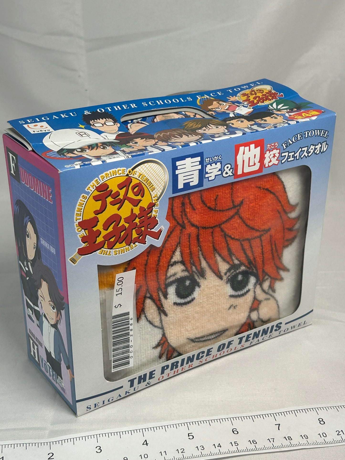 Eiji Kikumaru Decorative Face Towel Furyu The Prince of Tennis
