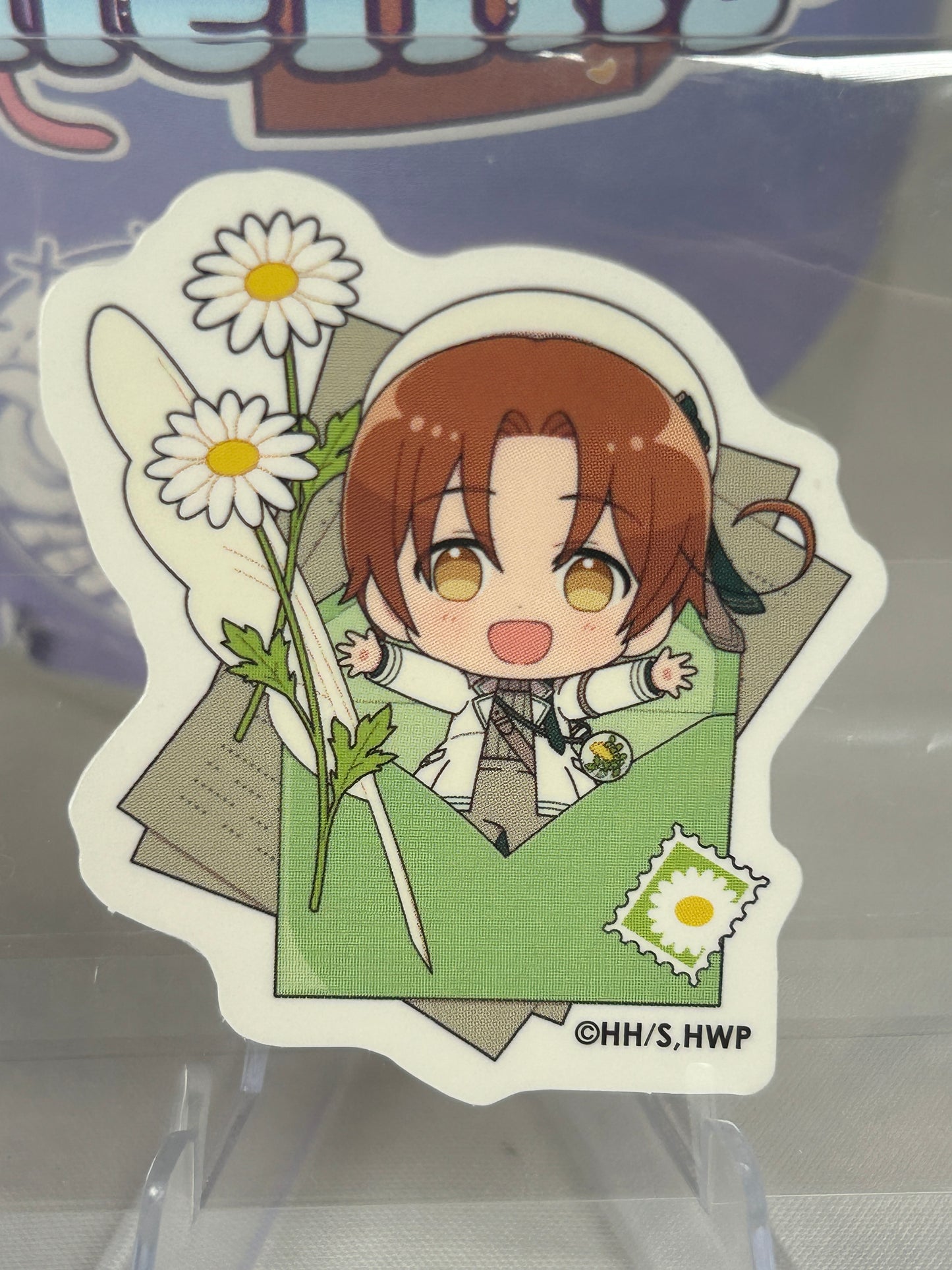 Italy Botanical Letter Sticker Hetalia World Stars