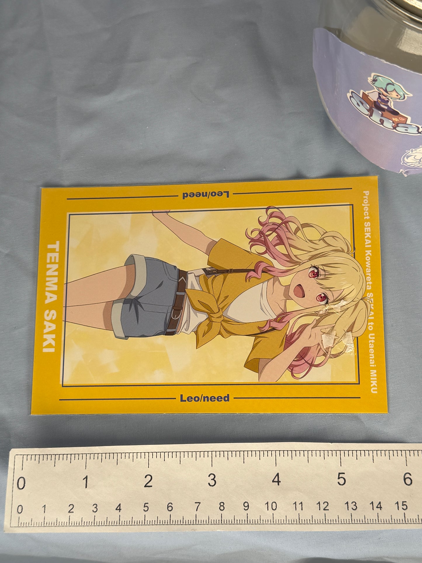 Tenma Saki Project Sekai Movie Bonus Postcard