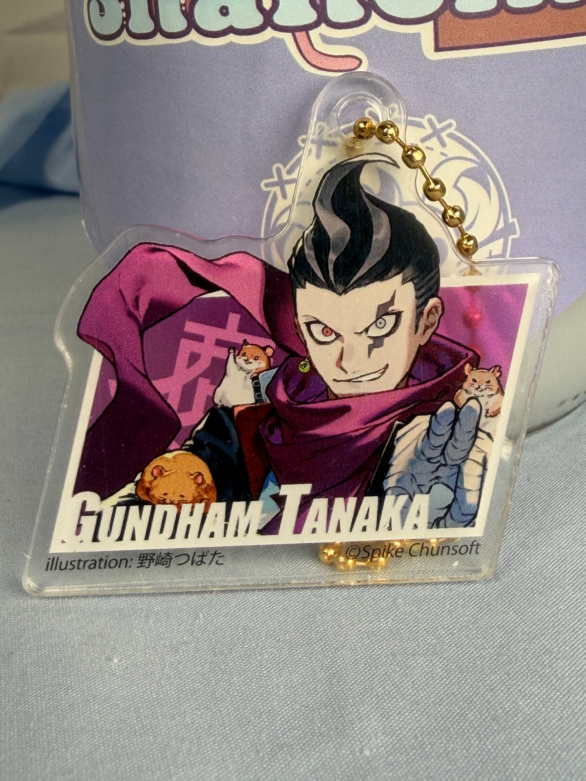 Gundham Tanaka Acrylic Keychain Danganronpa 2 Illustrator Collection