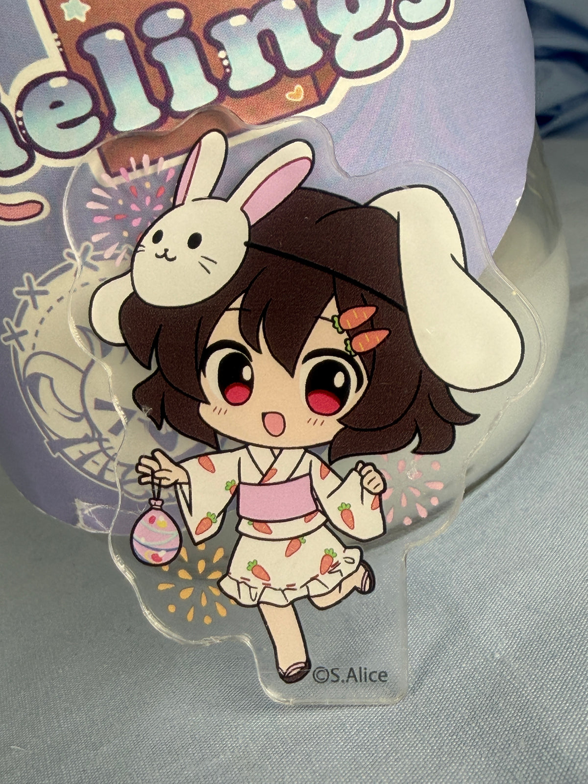 Tewi Inaba Summer Festival Acrylic Sticker Touhou Project LEC