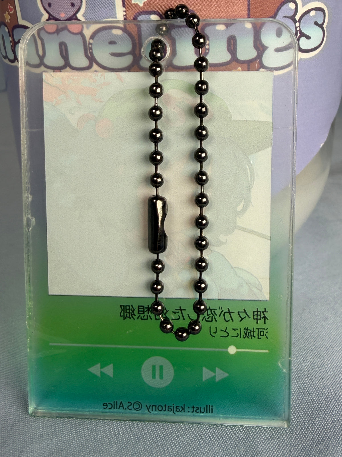Nitori Kawashiro Music Player Acrylic Keychain Touhou Project LEC