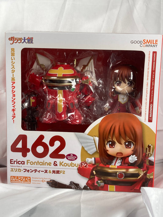 Erica Fontaine and Koubu F2 Nendoroid 462 Sakura Wars 3 Good Smile Company