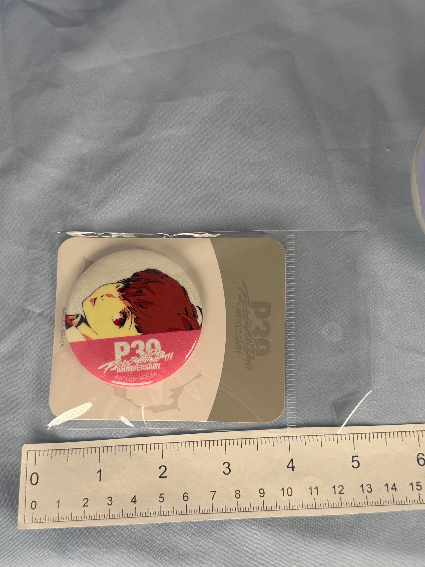 Kotone Shiomi Can Badge Persona 3 Portable 30th Anniversary KV