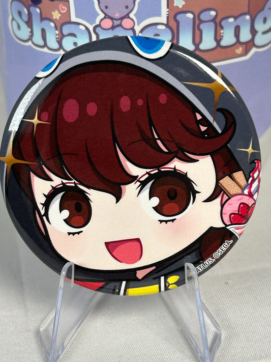 Sumire Yoshizawa Violet Trading Badge Amocafe Persona 5 Royal