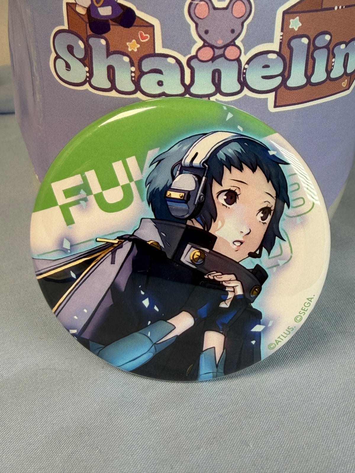 Fuuka Yamagishi Can Badge Pin Persona 3 Reload Namjatown
