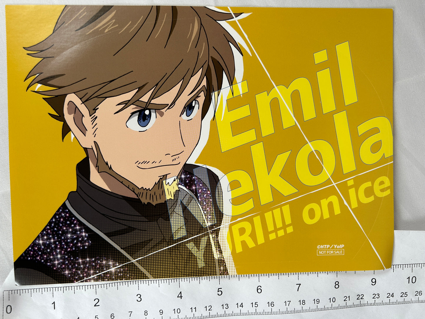 Emil Nekola Large Sticker Yuri on Ice