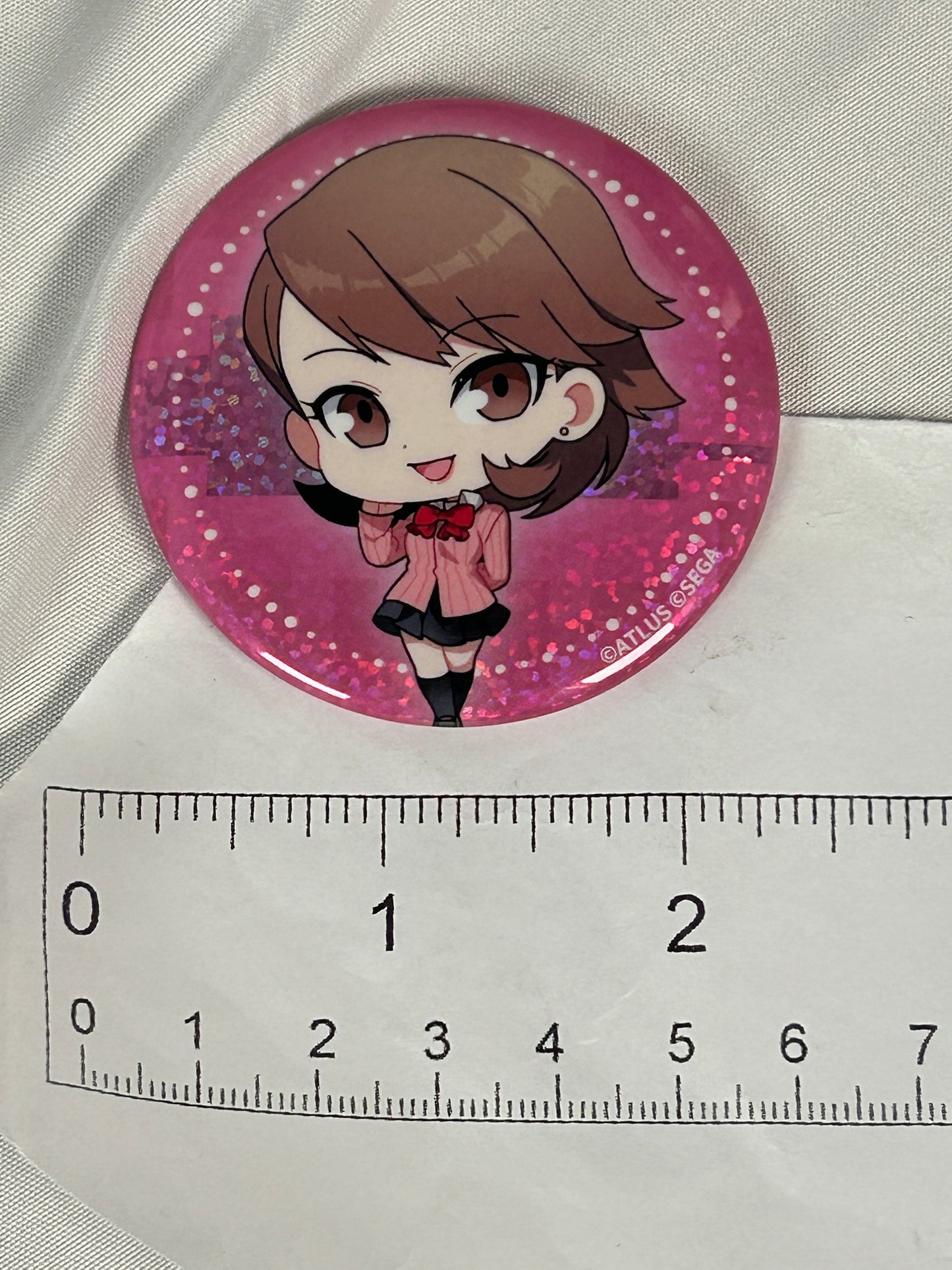 Yukari Takeba Button Badge Persona 3 Portable Rakuten Collection