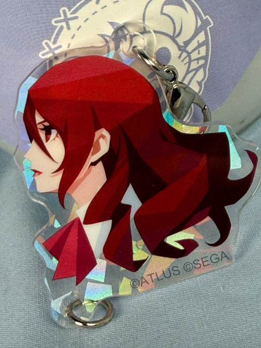Mitsuru Kirijo Battle Icon Acrylic Keychain Charm Persona 3 Reload