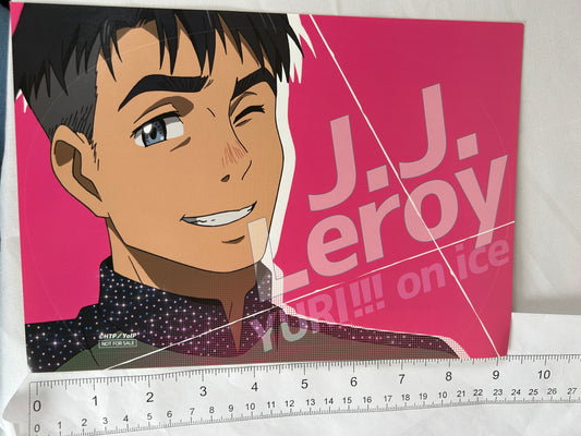 J.J. Leroy Large Sticker Yuri on Ice