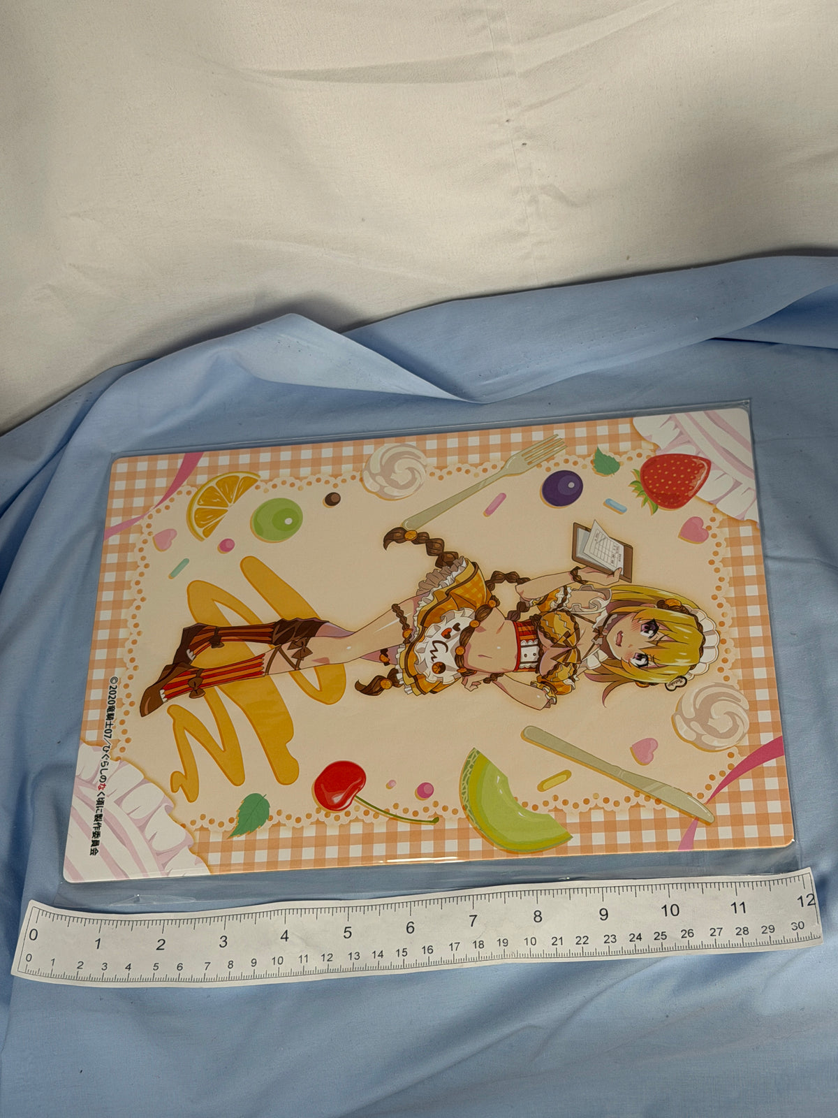 Satoko Hojo A4 Artboard Higurashi When They Cry Moe Café Lottery Prize F