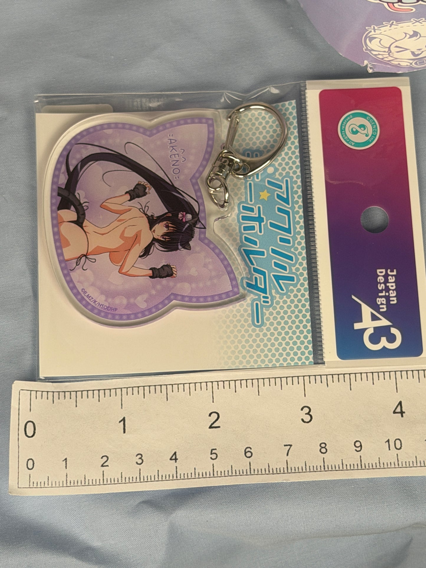 Akane Himejima Cat Bikini Acrylic Keychain High School DxD HERO eeo Lottery