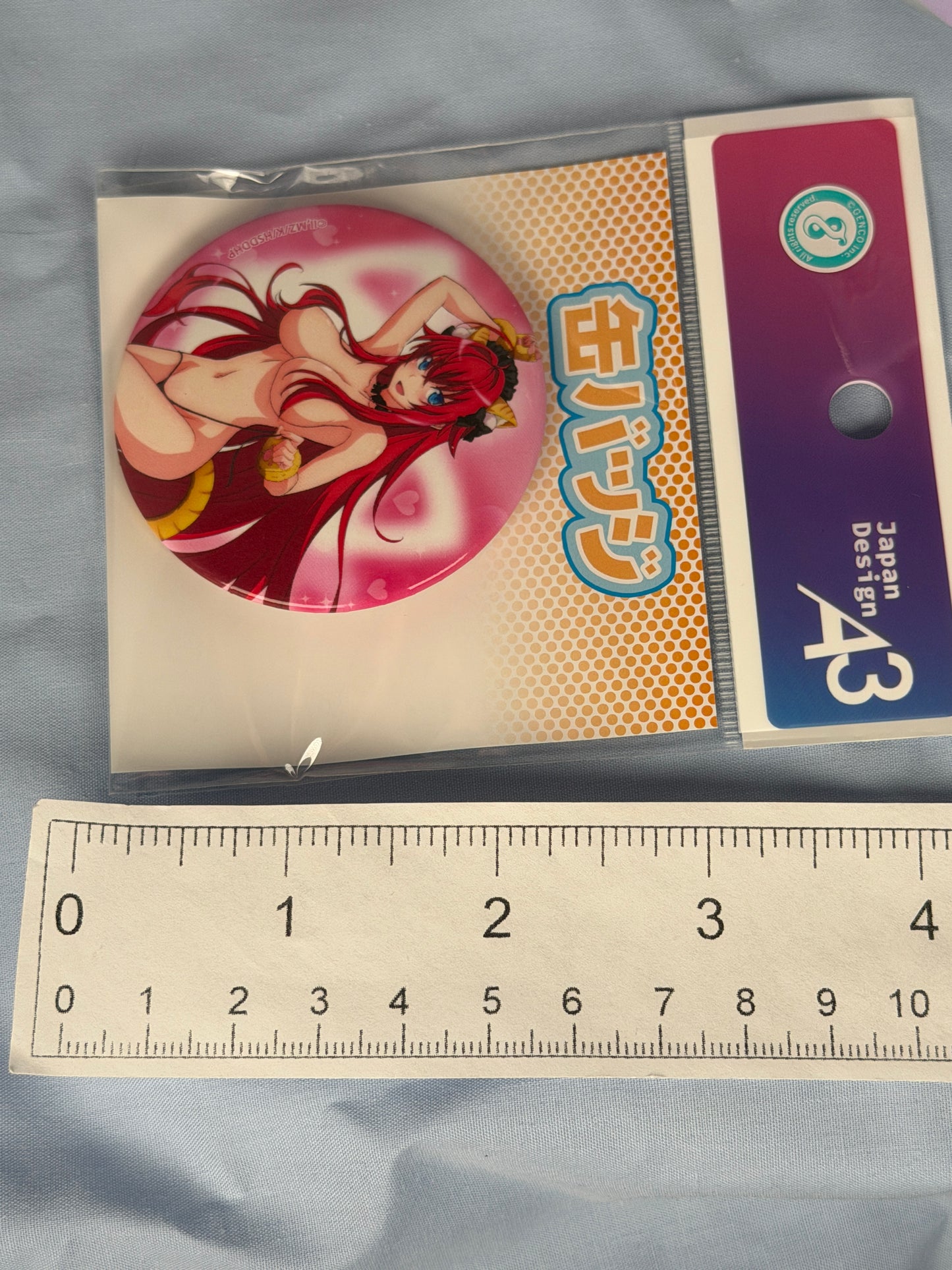 Rias Gremory Full Body Cat Bikini Button Badge HighSchool DxD HERO eeo Lottery