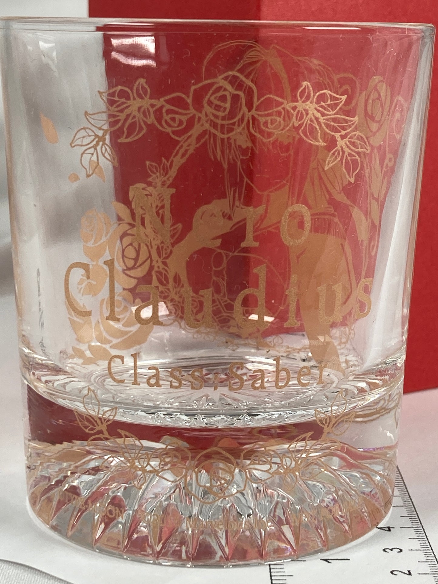 Nero Claudius Saber Rocks Lowball Glass Fate Extra