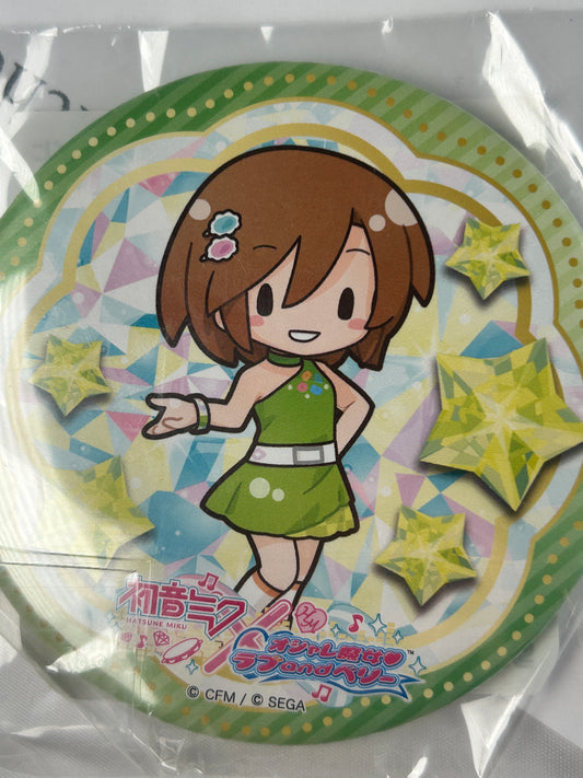 Meiko Badge Vocaloid Love and Berry SEGA Lottery Fuwa Puchi