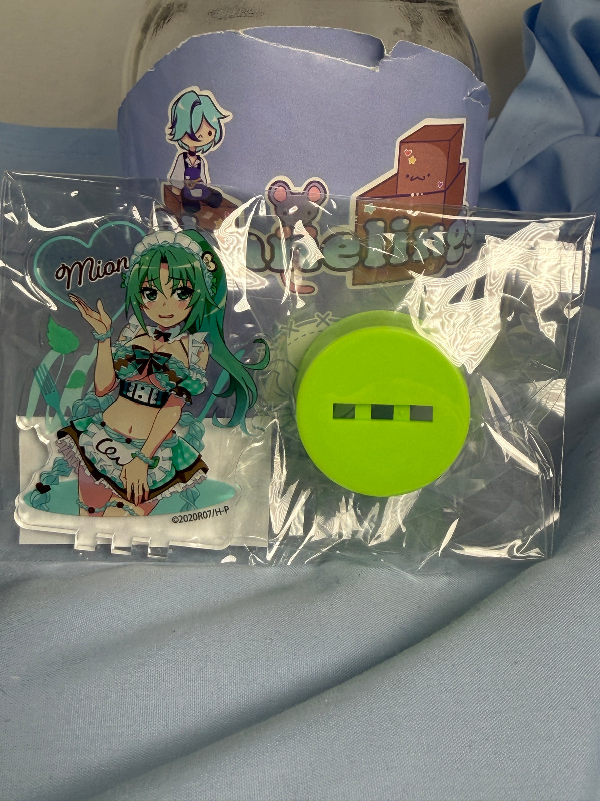 Mion Sonozaki Bottle Lid Acrylic Higurashi When They Cry Moe Café Prize D