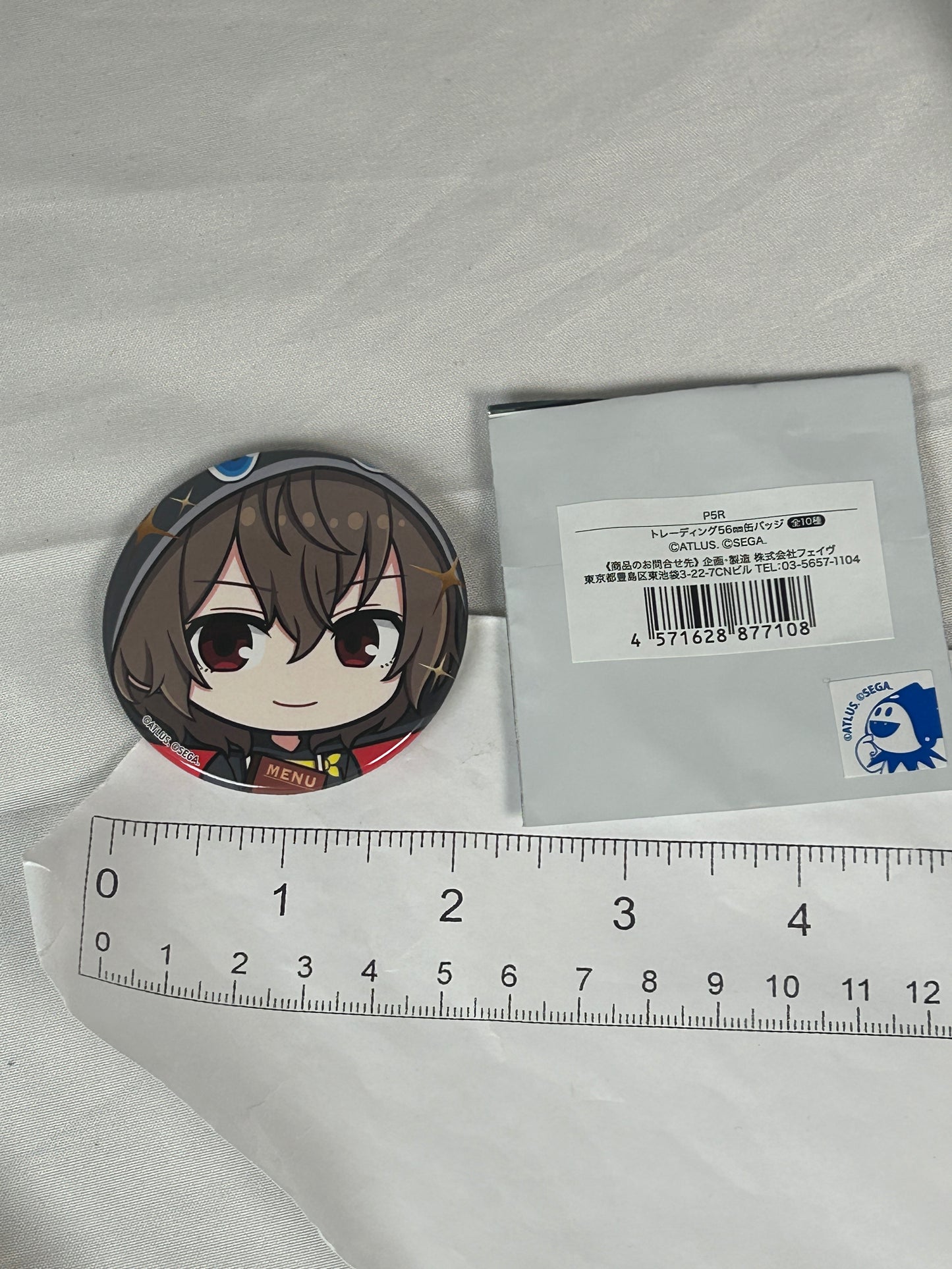 Akechi Goro Crow Trading Badge Amocafe Persona 5 Royal
