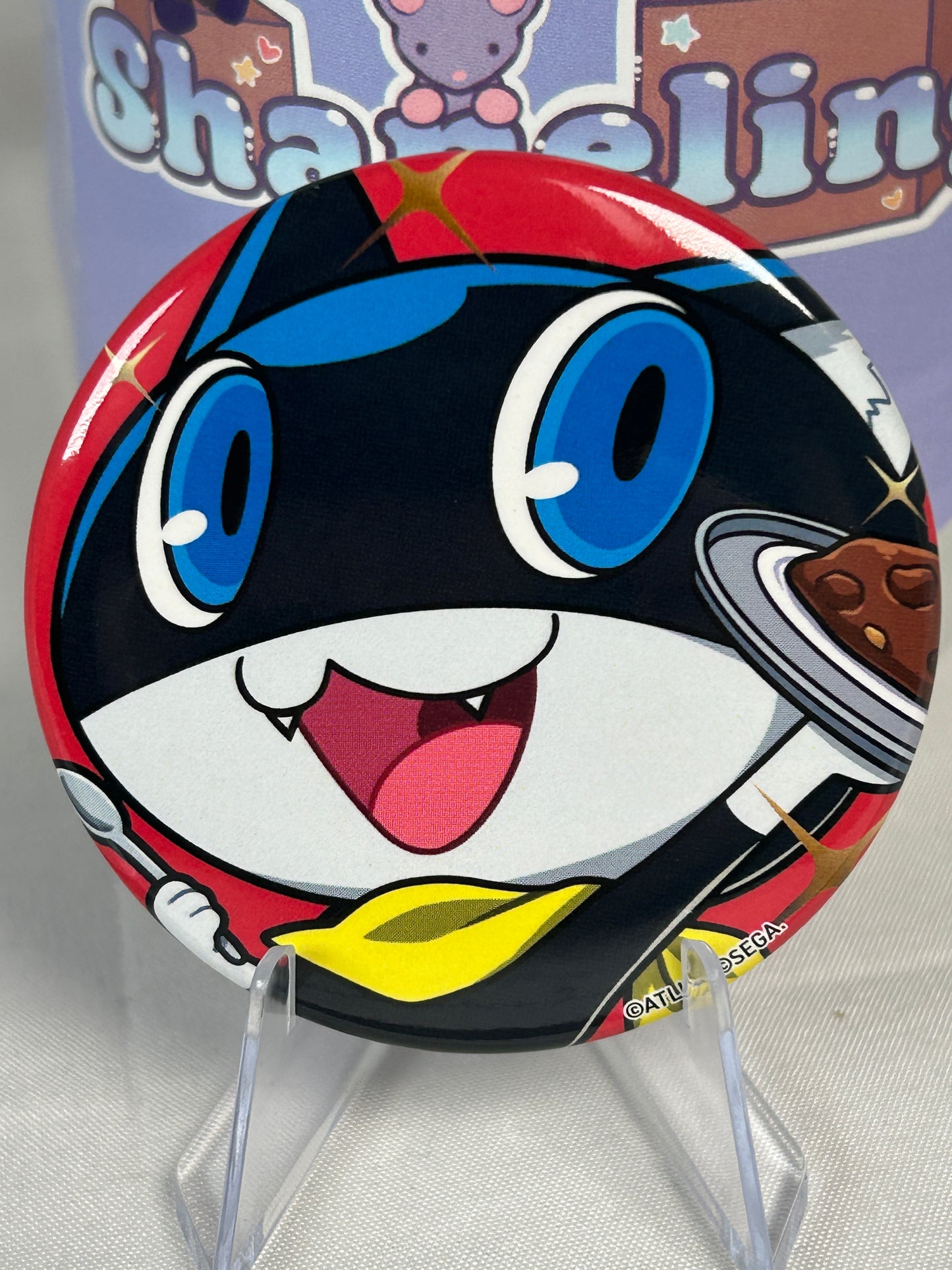 Morgana Trading Badge Amocafe Persona 5 Royal