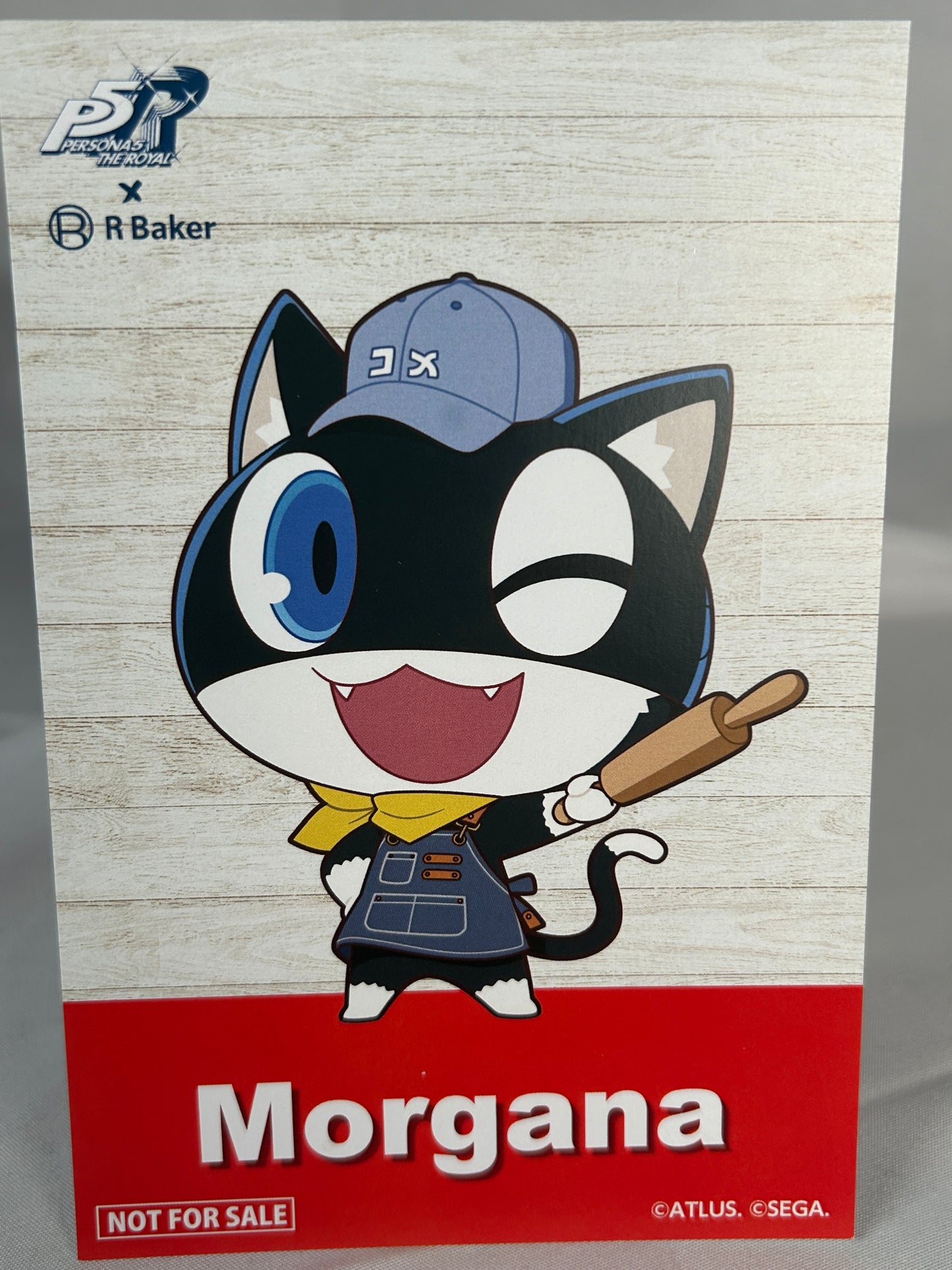 Morgana Postcard Persona 5 Royal Baker Café