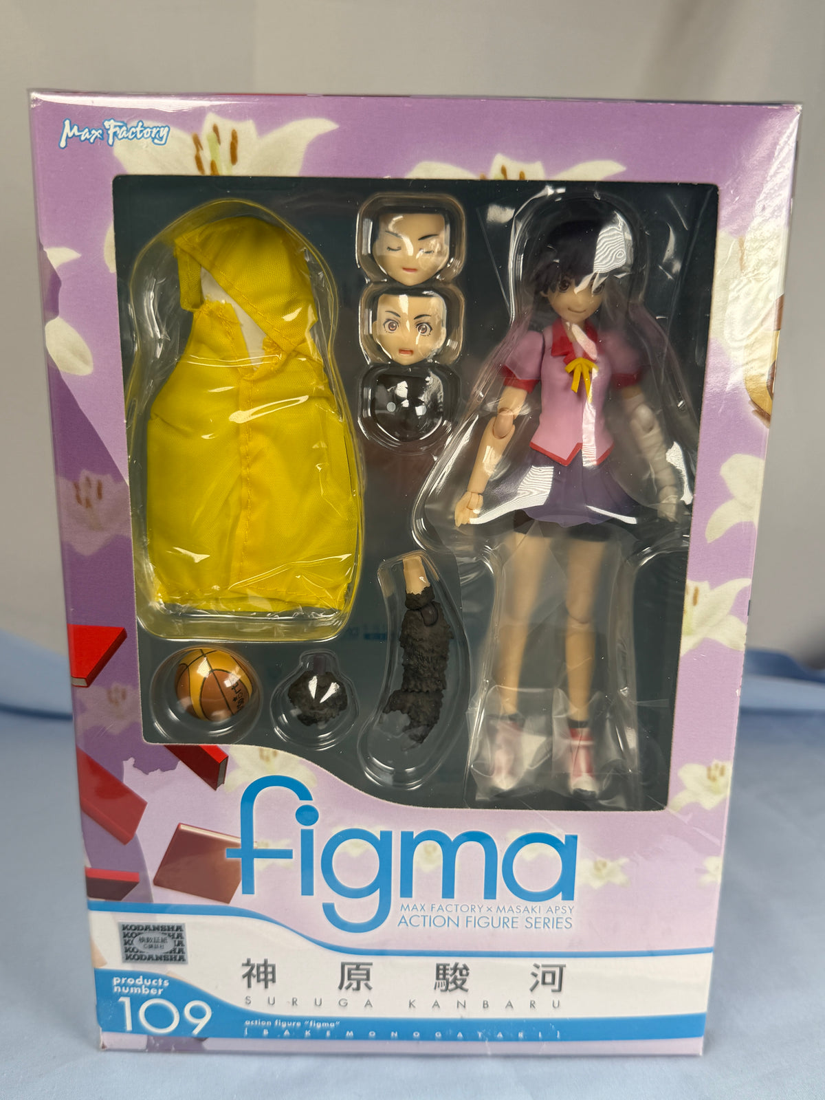 Kanbaru Suruga figma Figure 109 Bakemonogatari GoodsmileCompany 2011