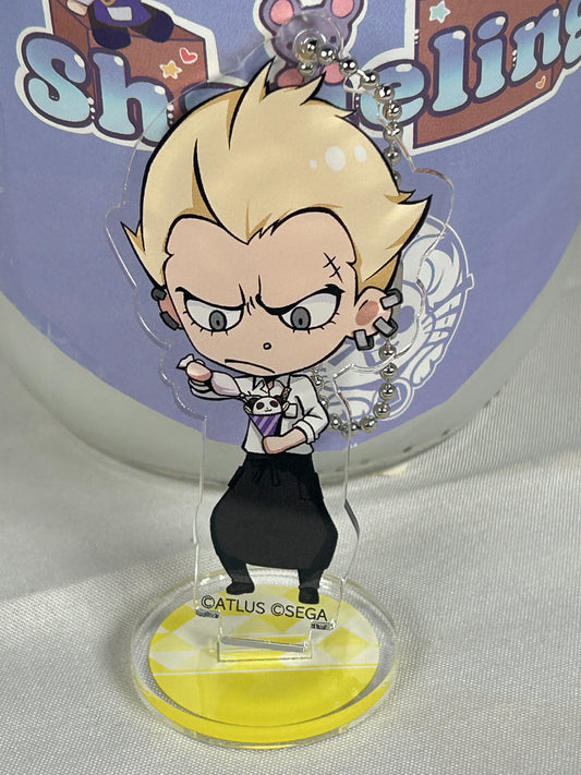 Kanji Tatsumi Acrylic Stand Keychain Persona 25 Anniversary Café Persona 4