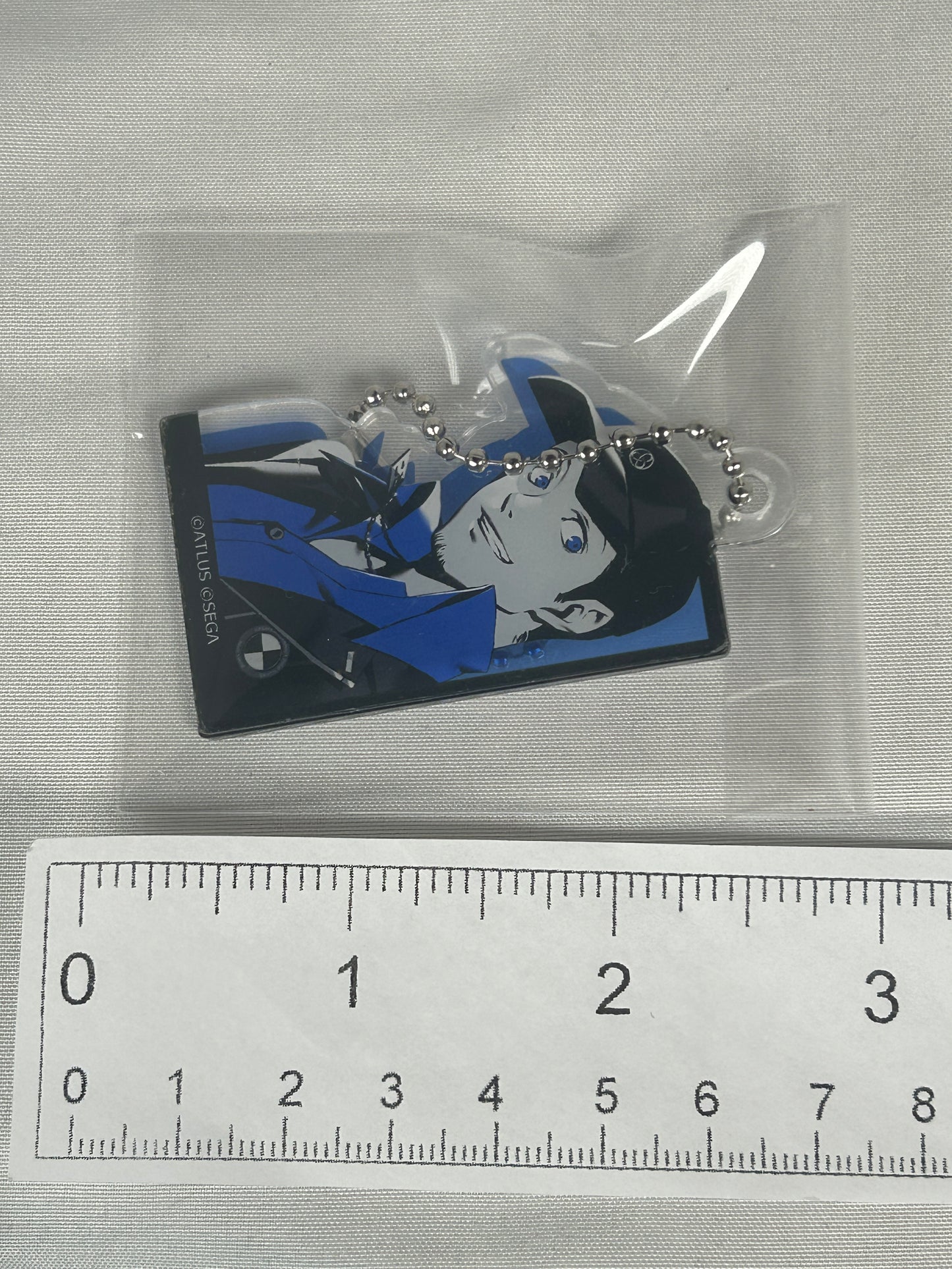 Junpei Iori Portrait Acrylic Keychain Persona 3 Reload Friend Daiso