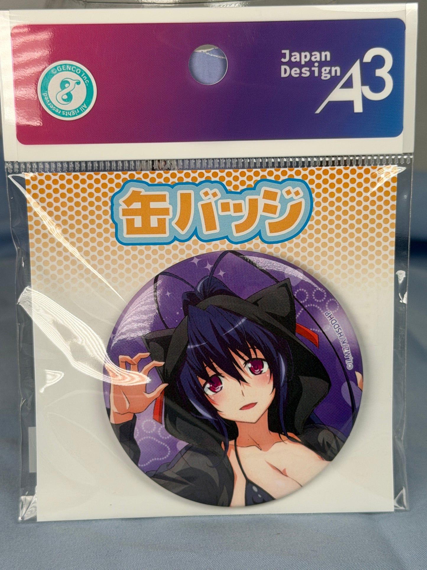 Akane Himejima Close Up Cat Hoodie Badge High School DxD HERO eeo Lottery
