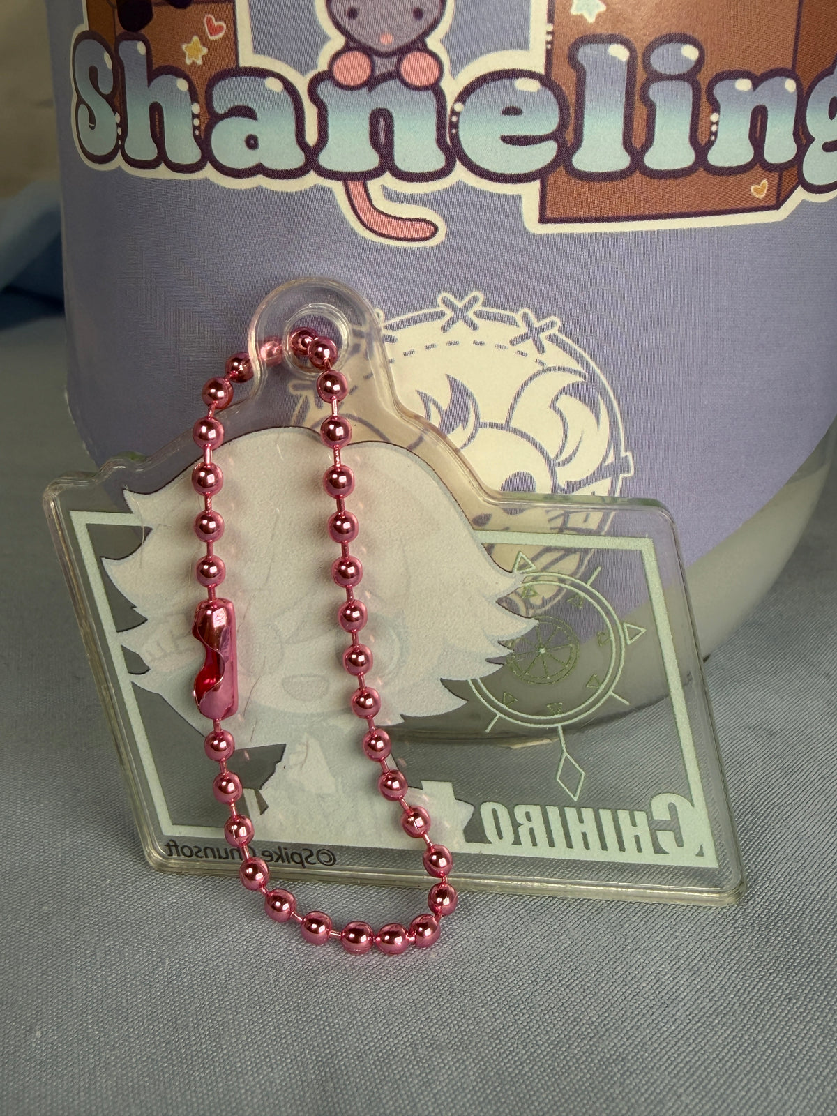 Chibi Chihiro Fujisaki Acrylic Keychain Danganronpa Illustrator Collection