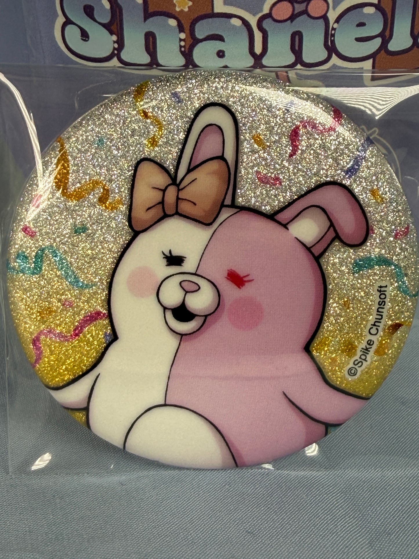 Monomi Glitter Can Badge Super Danganronpa 2 Party Preparation Vol 2