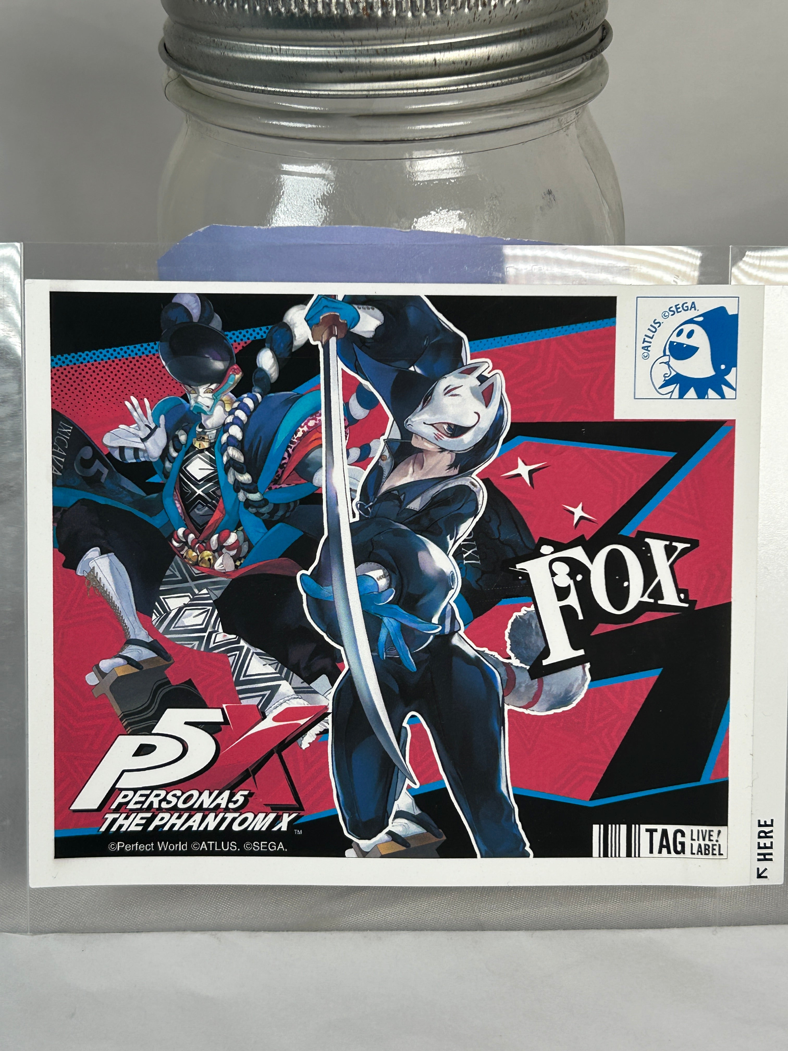 Yusuke Kitagawa Peel Tag Sticker Persona 5 The Phantom X – Shanelings
